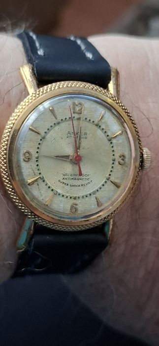 ANKER ceas de mînă germany mecanic 20 rubine.