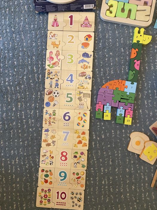 Lot Jucarii lemn copii