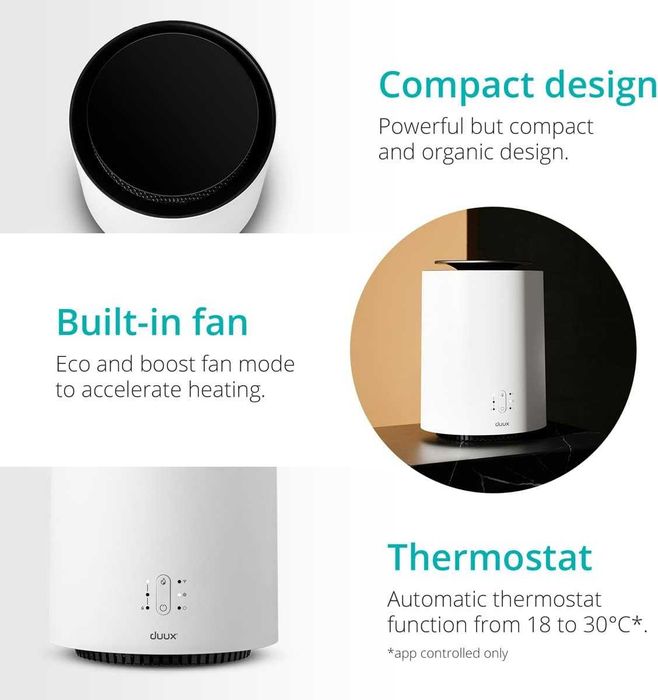 DUUX Threesixty 2 електрически керамичен нагревател