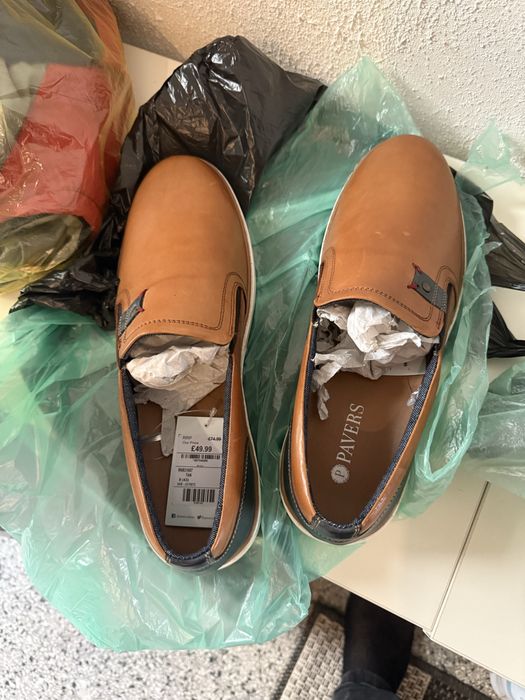 Мокасин  мъжки нов