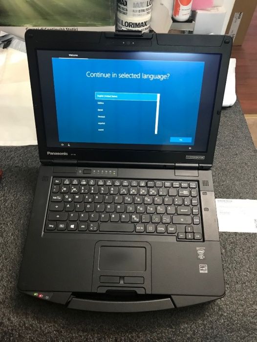 Panasonic Toughbook CF-54, i5-5300u/16gb/512 gb SSD /14"