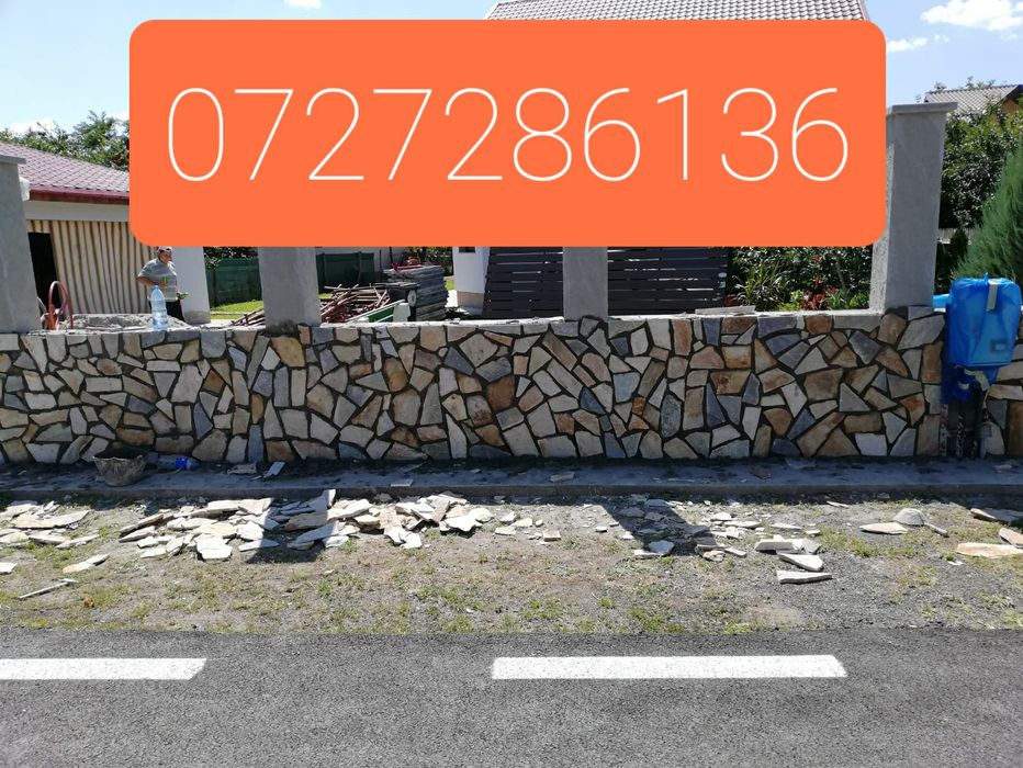 Piatră naturală vând și montez