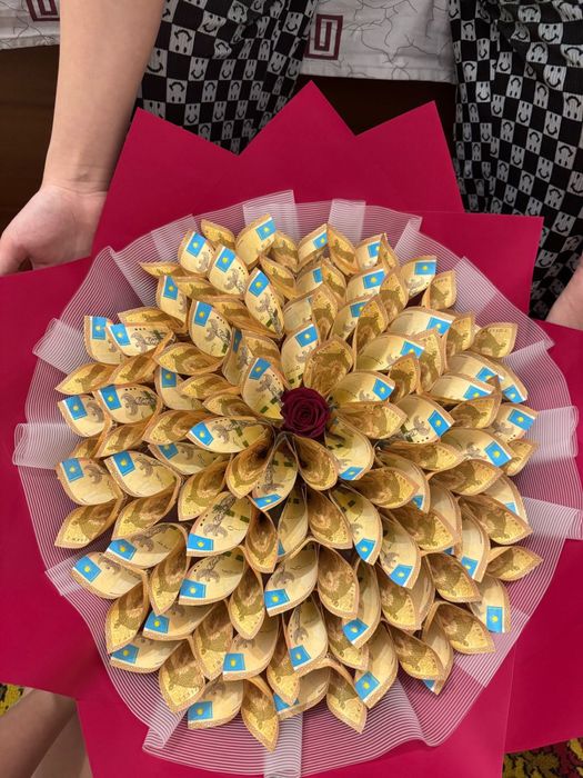 Денежный букет Алматы