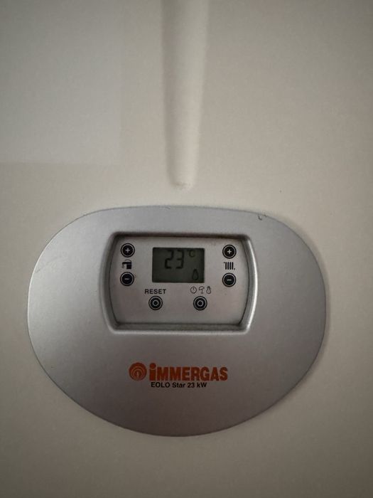 vand centrala termica si ambient  cu fir legat la centrala