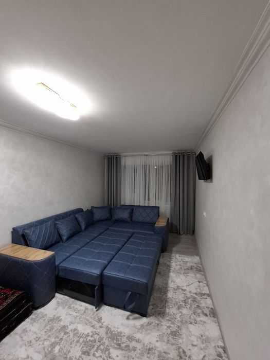 Чирчик 3 квартал Атлас Сомса 1комнатная  ремонт мебел техники 1етаж