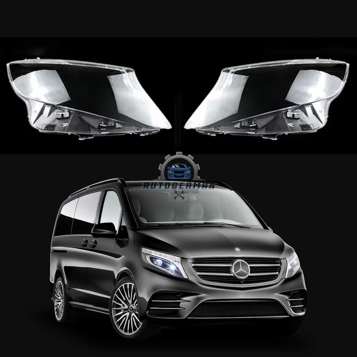 Капаци фарове Mercedes VITO W447 (16-19) стъкло фар крушки Мерцедес Вито В447 xenon