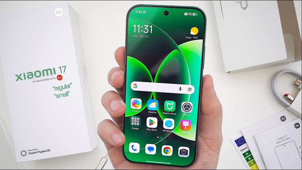 Xiaomi 17 green 256gb
