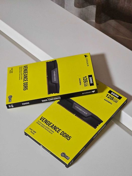 Нова РАМ памет Corsair Vengeance DDR5 128GB (2×64GB) 6400MT/s CL42