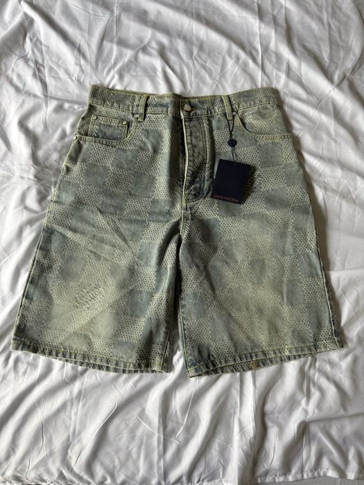 Louis Vuitton Pantaloni Scurti Blugi