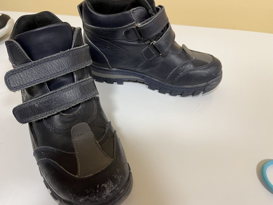 Продам кожанные ботинки