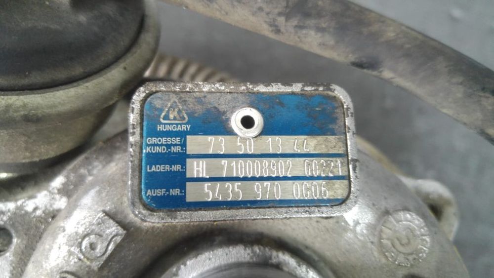 Turbina 1.3 cdti z13 dt z13dt opel corsa c 54359700006