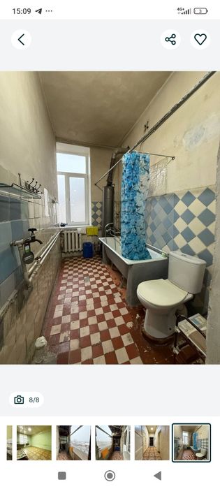 Продается квартира 2 ком.3/3. 78 м2. Транспортный институт