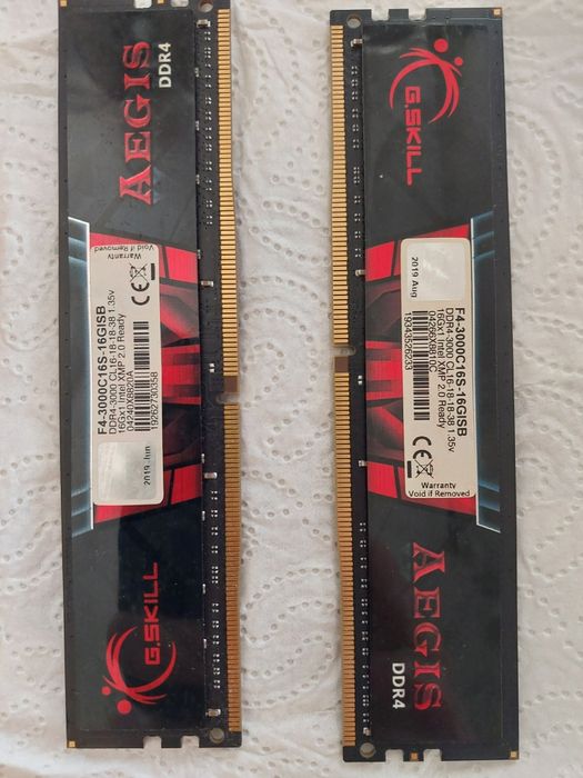 32GB 3000Mhz CL16 -  DDR4 RAM памет