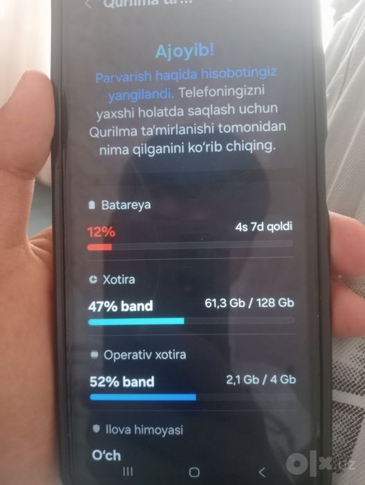 Samsung A05S qora