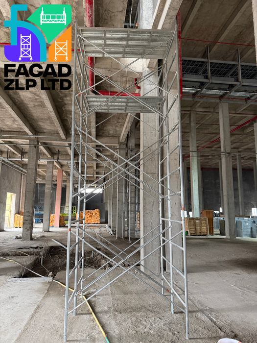 Оцинкованные строительные леса, с усиленным поддоном для ног, Китай