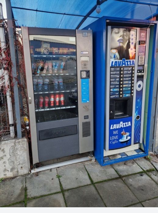 Продавам разработен бизнес- 5бр вендинг машини