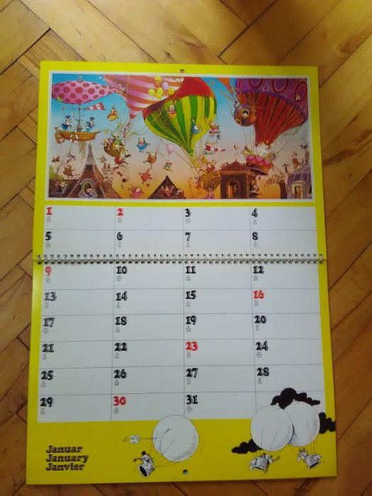 Стар Немски календар 1977г.