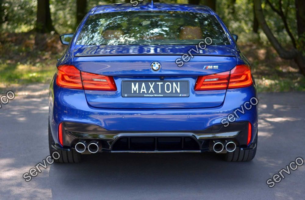 Prelungire splitter bara spate Bmw Seria M5 F90 2017- v2 Maxton Design