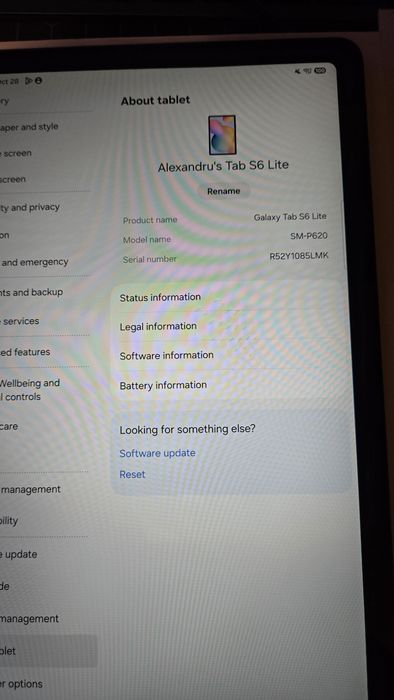 Tableta Samsung S6 Lite 2024