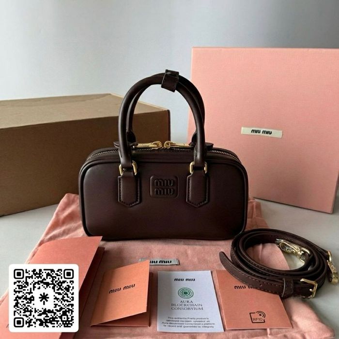 Miu Miu Arcade Bag – Brown