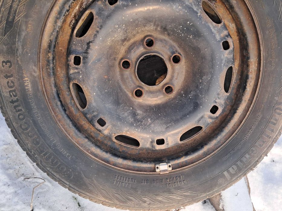 Roti Jante cu cauciucuri 165 70 R14 Polo Fabia Ibiza