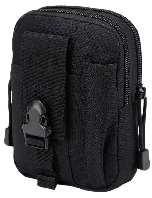 Husa tactica militara , Trooper Reach, poliester,  1 l, 18 cm, negru
