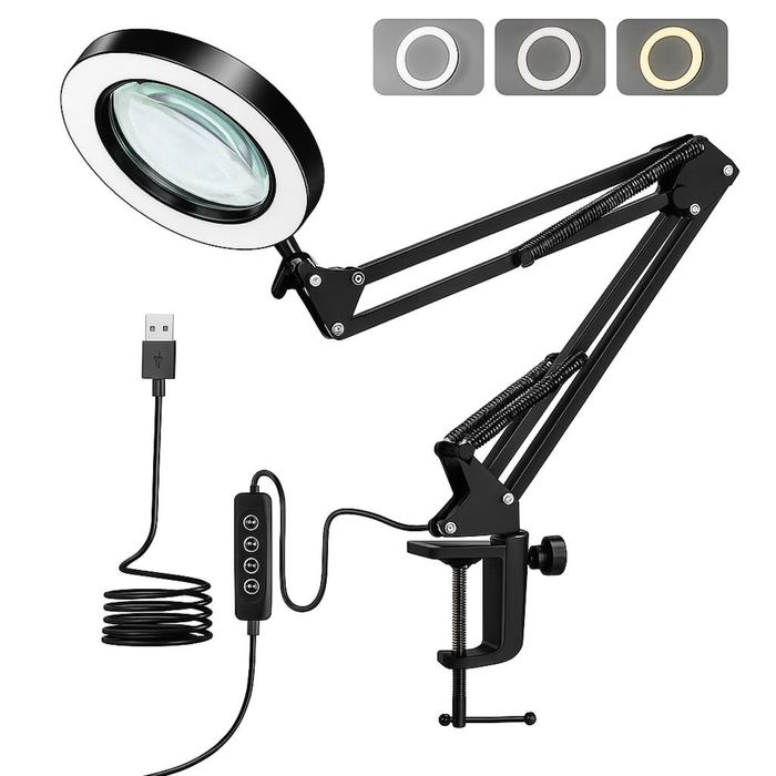 Настольная лупа