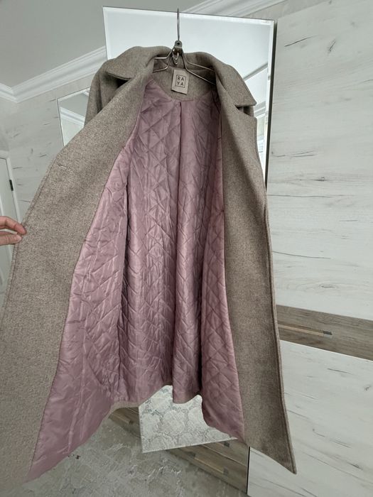 Пальто шерсть классика на стеганном подкладе