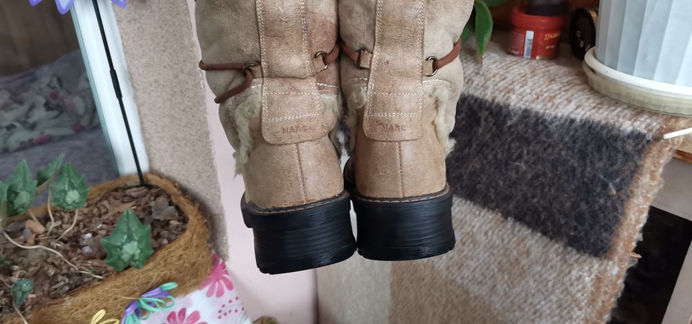 Ботуши Marc 36 н. Естествена кожа, велур