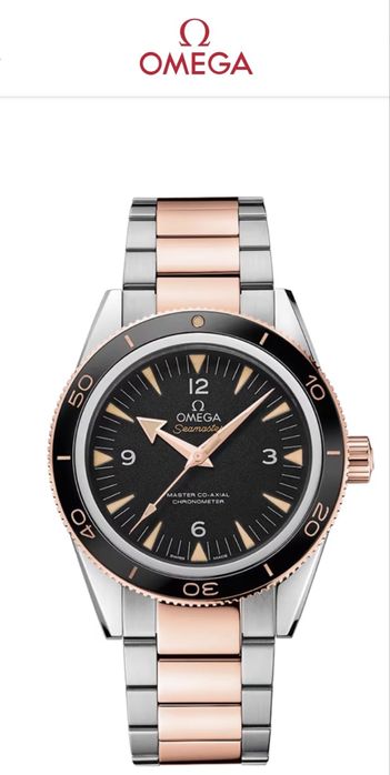 ceas Omega Seamaster 300 Sedna gold/steel