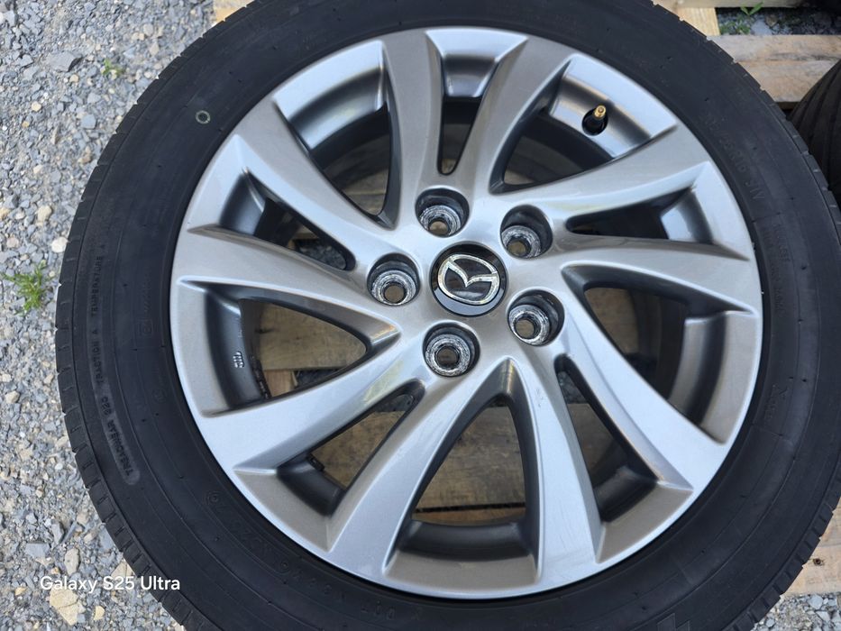 Лети джанти 16ки 5х114.3 Mazda + летни гуми 205/55/16