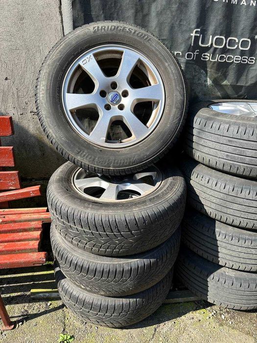 Jante R17 5x108 cu anvelope 235/65R17 Cash sau Rate