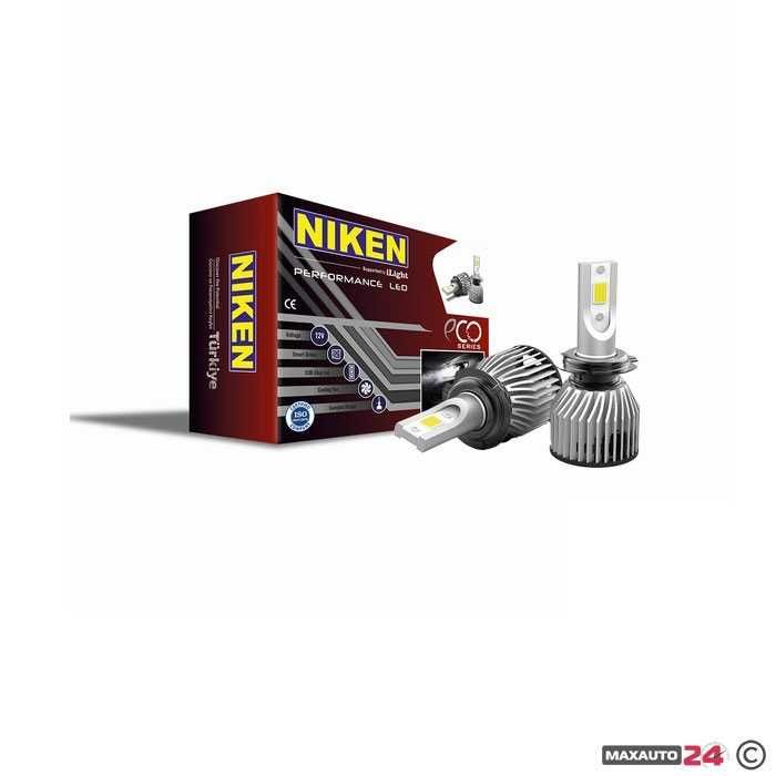 Диодни крушки NIKEN H1 H3 H4 H7 H11 9005 9006 ЕКО - 2бр/к-т Led Лед  40W на крушка За Автомобил Кола Бус МПС Микобус