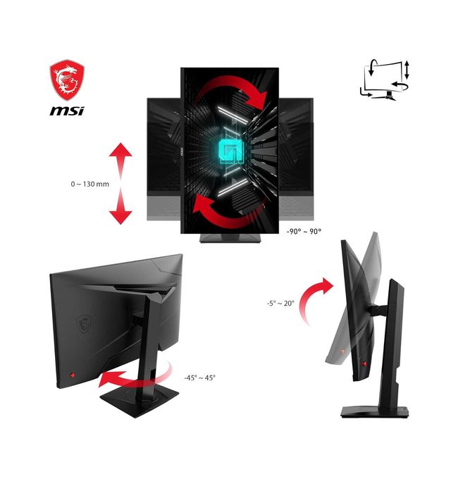 ; Монитор MSI OPTIX G274QPF Е2/IPS/2K/180Hz/FreeSync/G-Sync/1ms