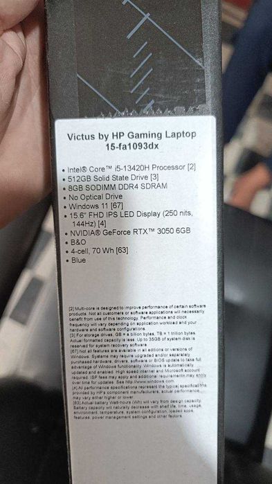 Victus By HP Gaming Laptop