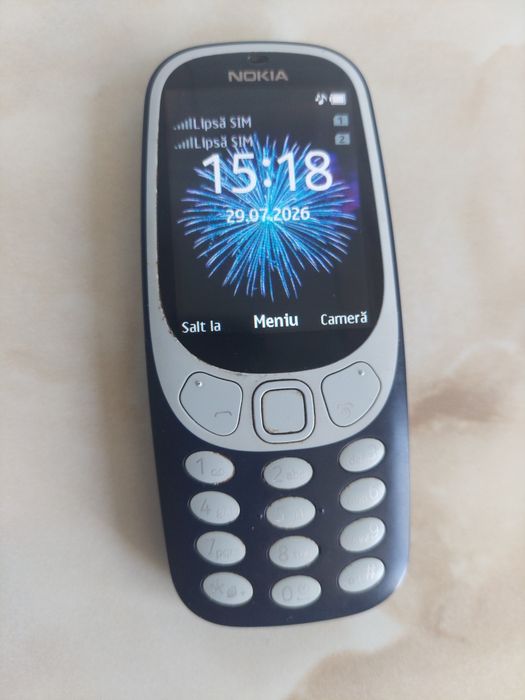 Vând Nokia 3310 modelul nou, perfect funcțional Dual SIM //poze reale
