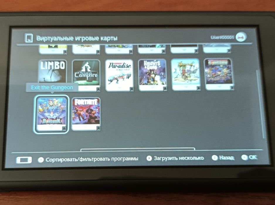 Аккаунты с играми Nintendo Switch