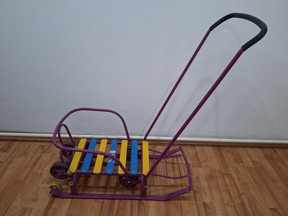 Санки с колесами