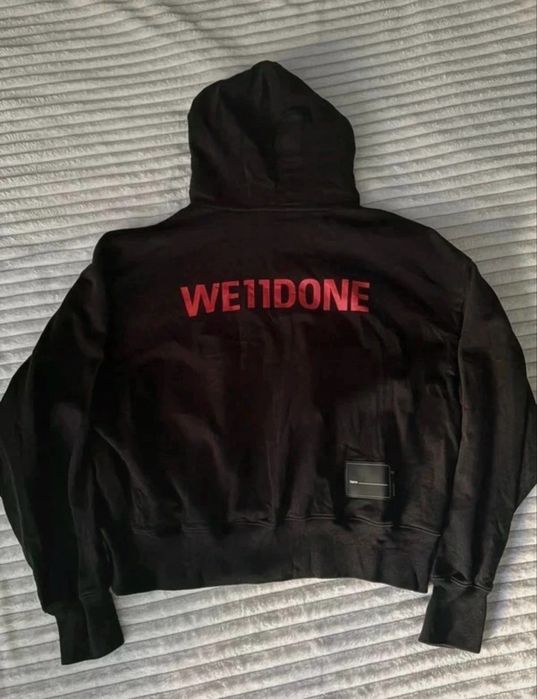 WE11DONE HOODIE (Hanorac) M marime