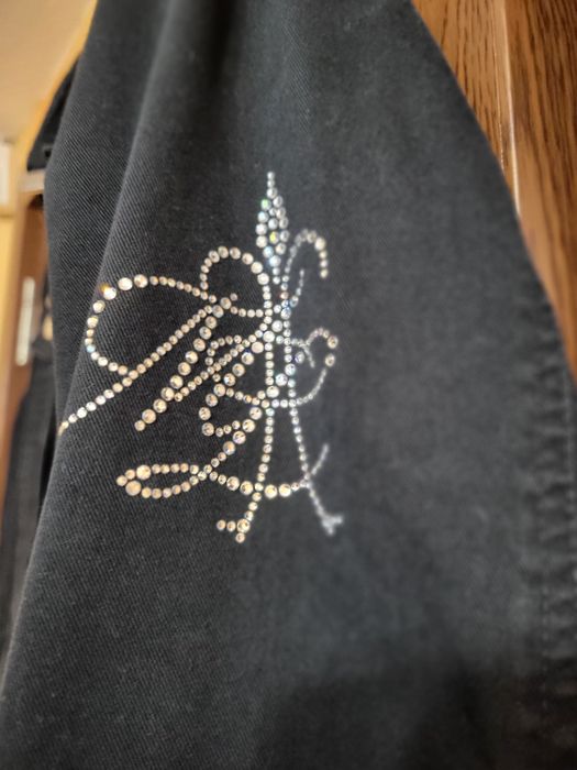 Дънково дамско яке черно.