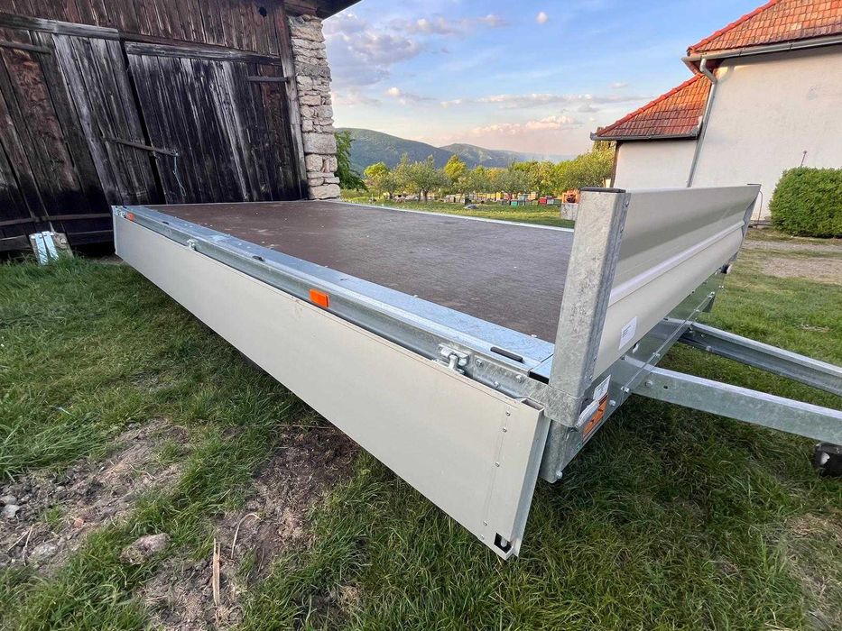 REMORCA APICOLĂ 2700kg TARATĂ la MMA 1800kg, se conduce cu  PERMIS CAT. B