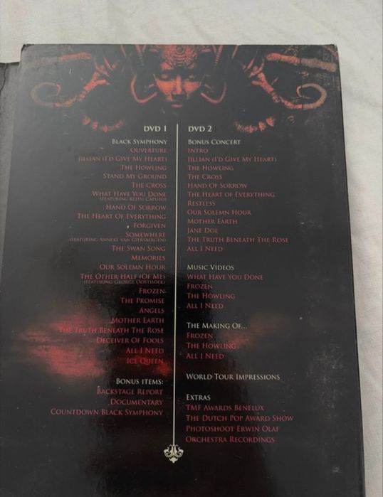 Within Temptation – Black Symphony Limited Edition 4 DVD Box Set