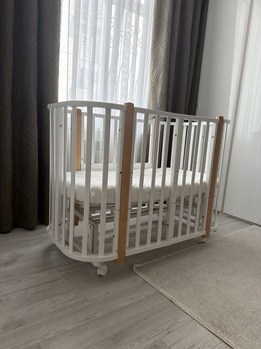 Манеж детский овальный