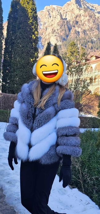 Vând blana naturala din vulpe