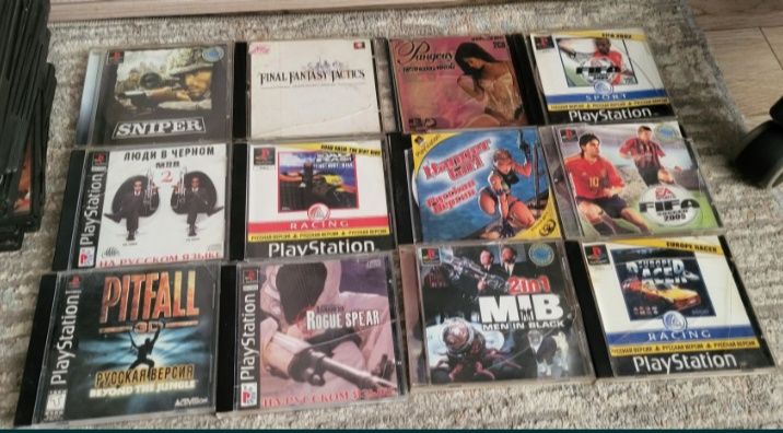 Продам Диски на PS1 и 2