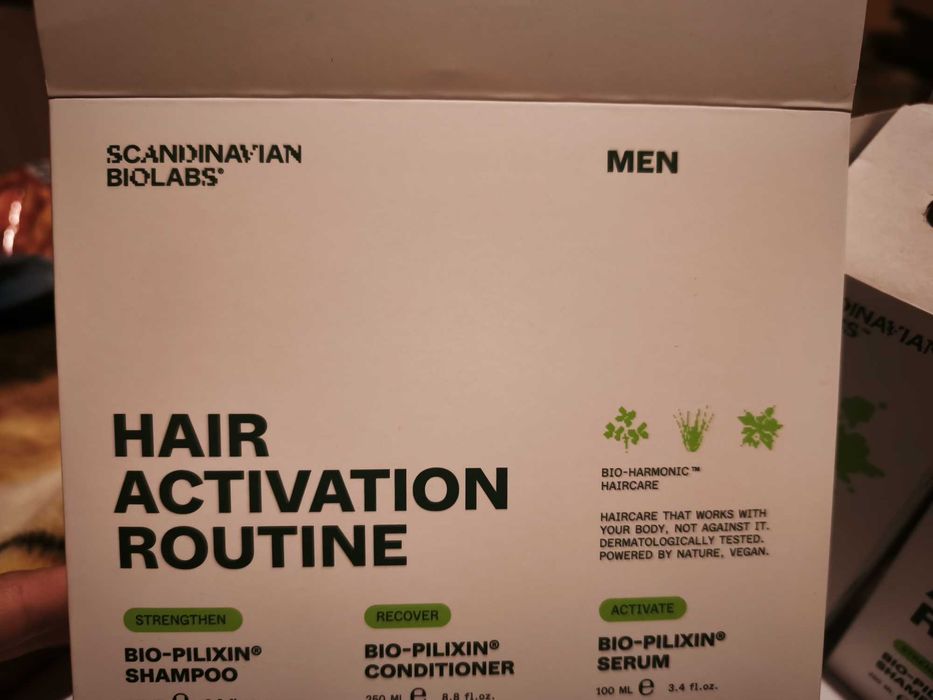 Scandinavian Biolabs Bio-Pilixin® рутина за мъже