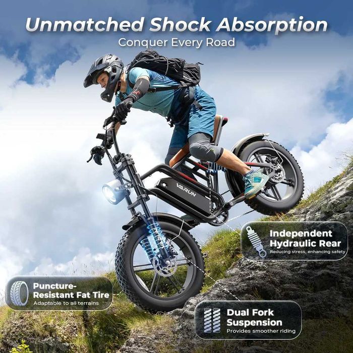 bicicleta electrica fat 48V/250W/13Ah