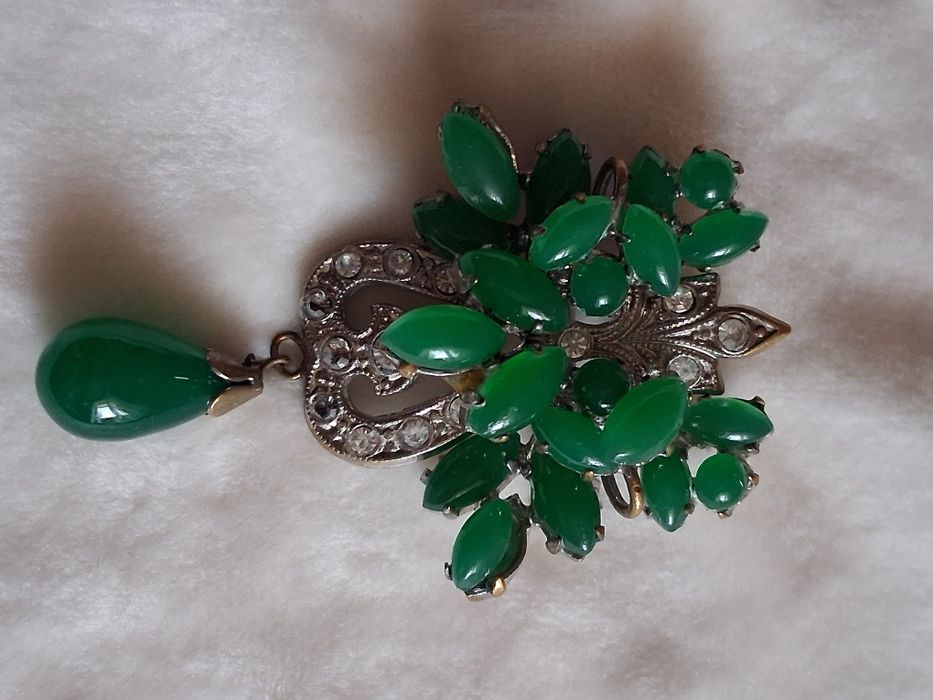 Брошь  Чешская винтажная