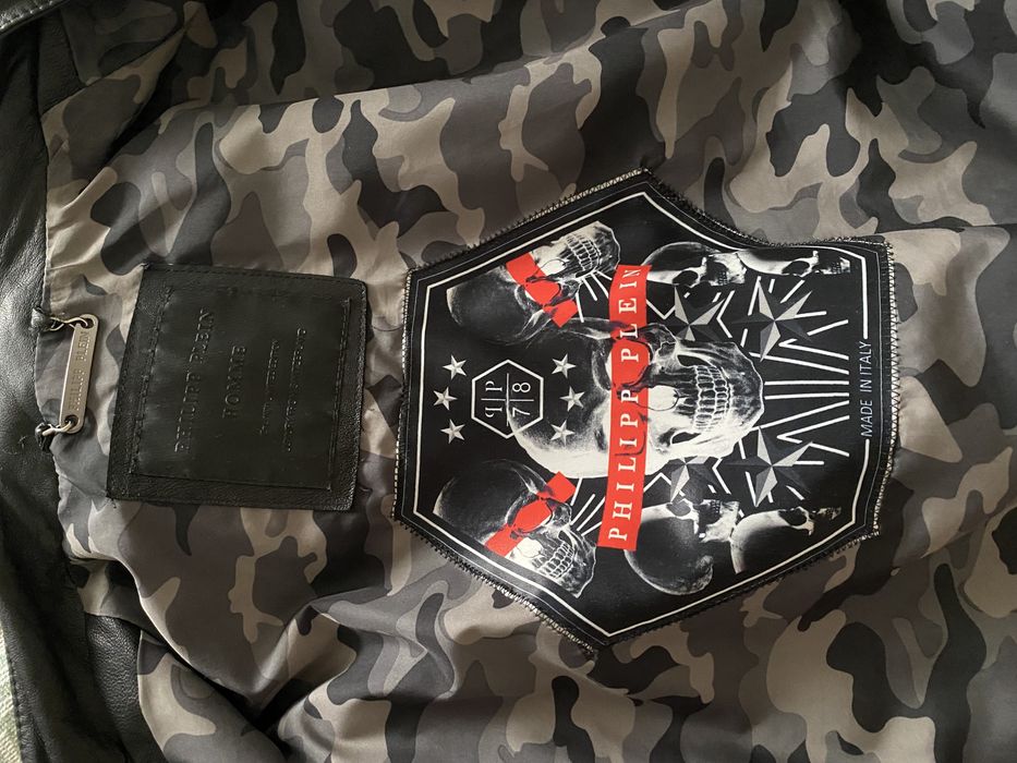 Мъжко кожено яке Philipp Plein
