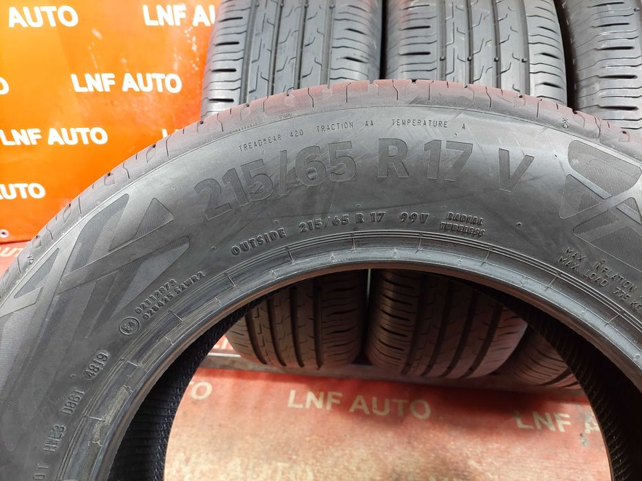 Anvelope de VARA - 215/65/17 - Continental - 7.40 MM - DOT 4919 !